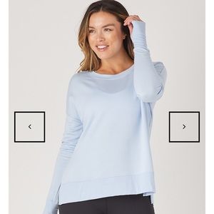 NWT Glyder Ice Blue lounge long sleeve